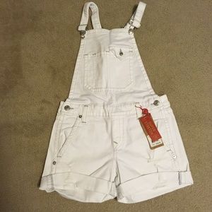 True Religion Overalls With Flaps Size XS